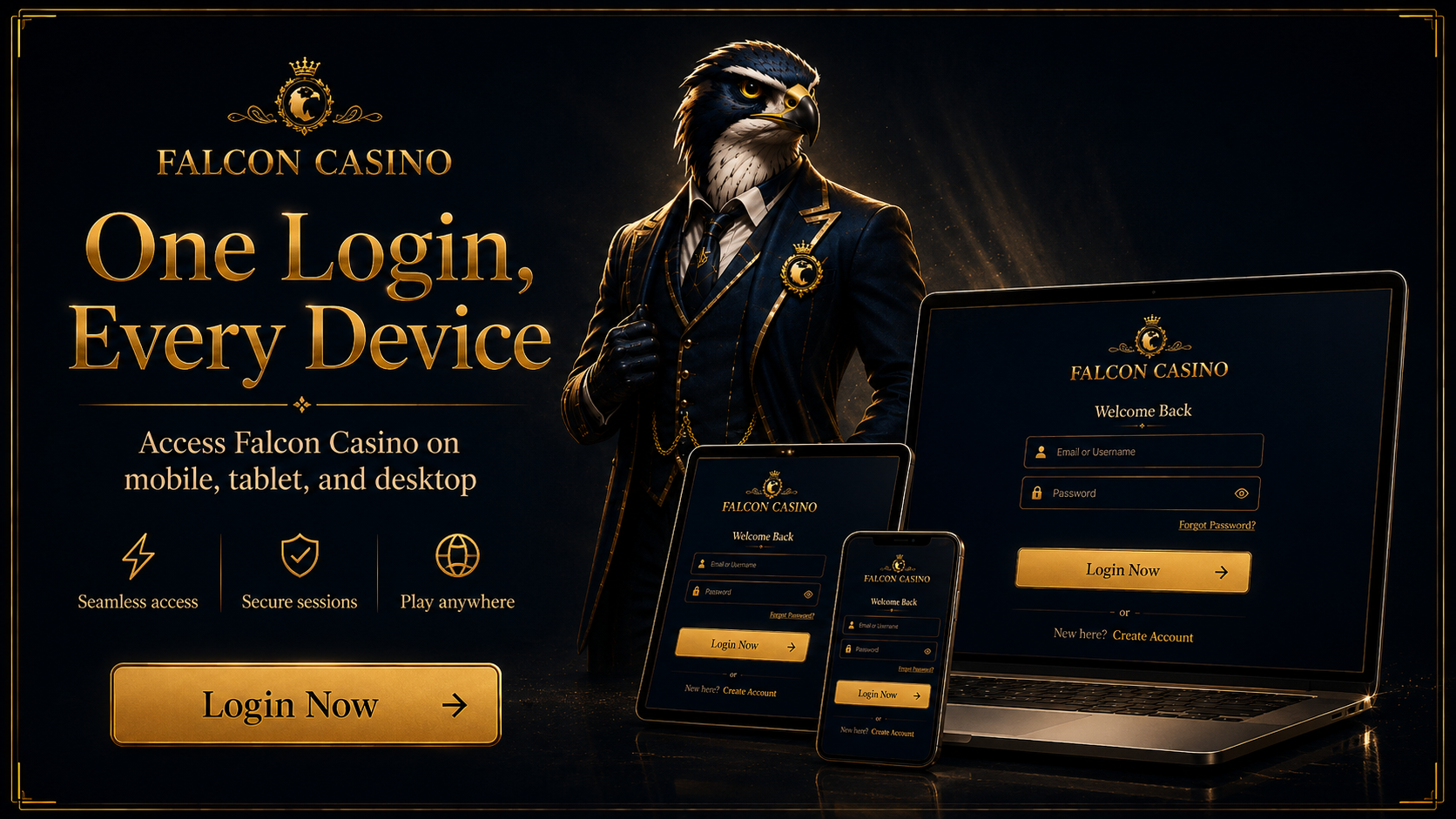 Falcon Casino Login – Sign In to Your Casino Account